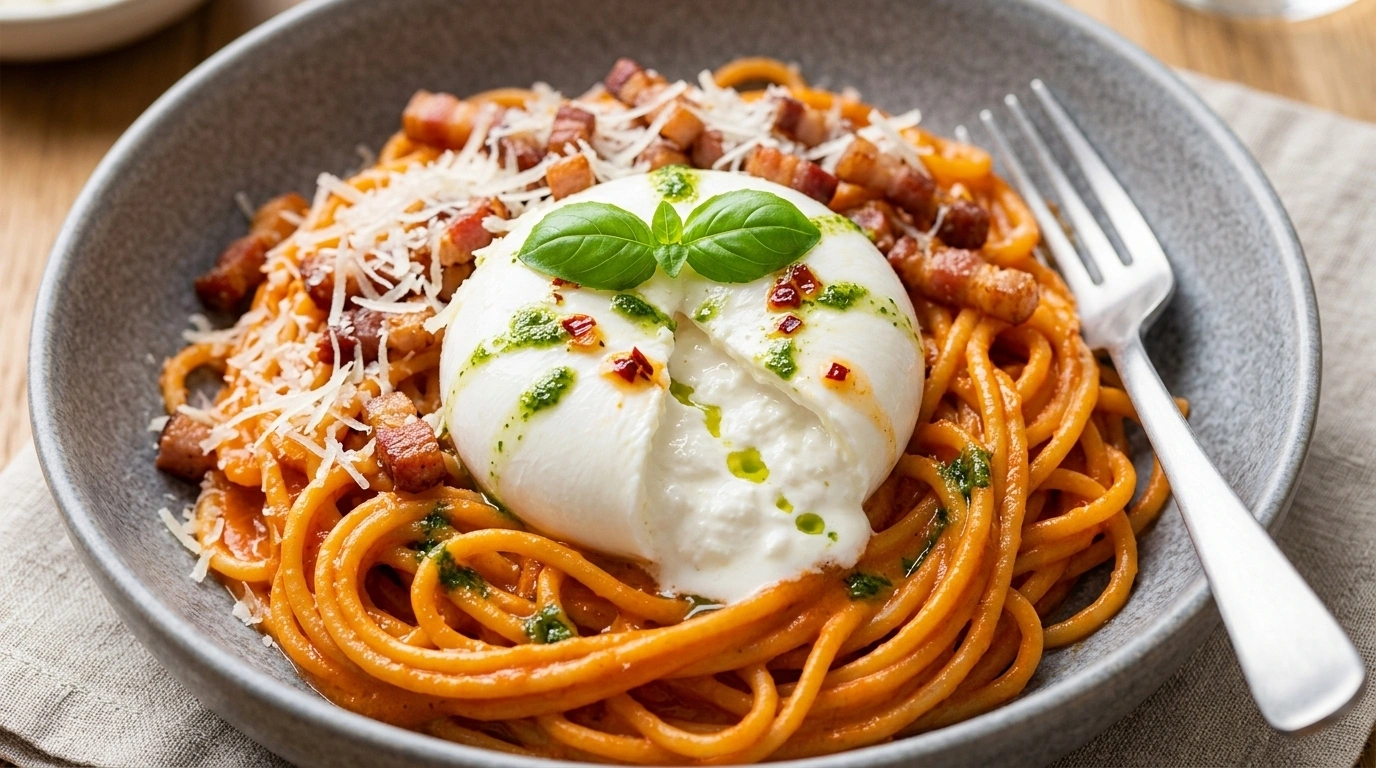 Spaghetti med Fusk-Köttfärssås